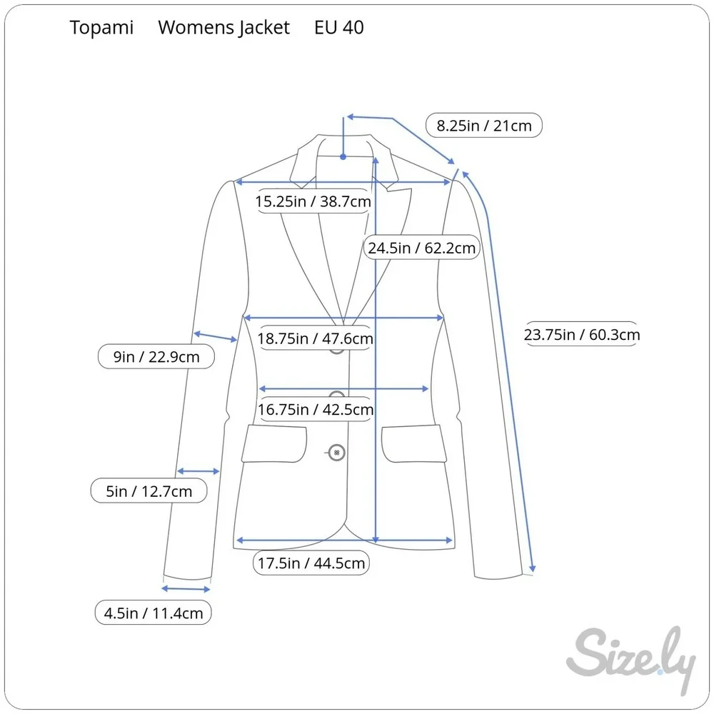 Topami Womens Blazer Jacket Size 40 EU Brown Collared Fur Trimmed Embellished‎
